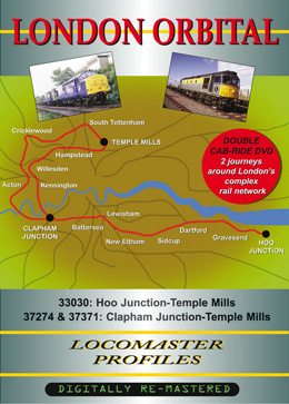 London Orbital - Class 33 Hoo Junction to Temple Mills, Class 37 Clapham Jct to Temple Mills