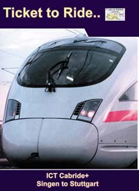 Ticket to Ride No.  9: ICT Cabride+ Singen to Stuttgart