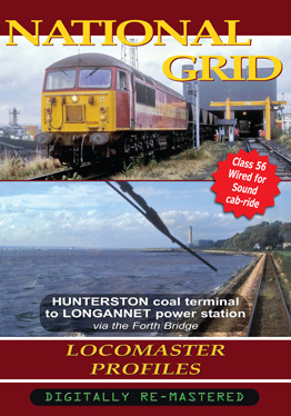 National Grid - Class 56 56096 Hunterson to Dunfermline & Alloa (Longannet)