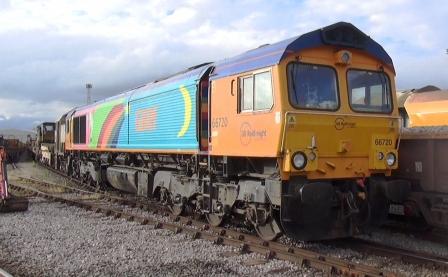 Cab Ride GBRF122: Crewe (Basford Hall) to Toton Yard