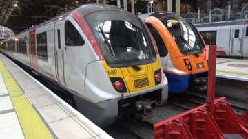 Cab Ride GRA30: Hertford East to London Liverpool Street via Seven Sisters and Return aboard a Class 720